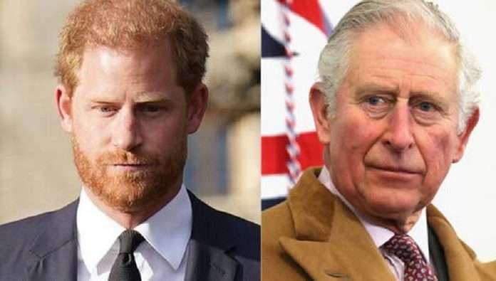 prince harry & king charles