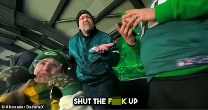 packers eagles fan rift