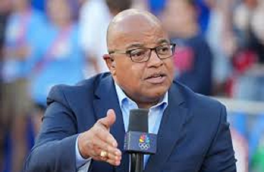 Mike Tirico talking