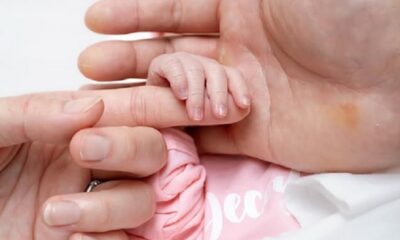 baby hand
