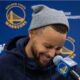 steph curry tearsup
