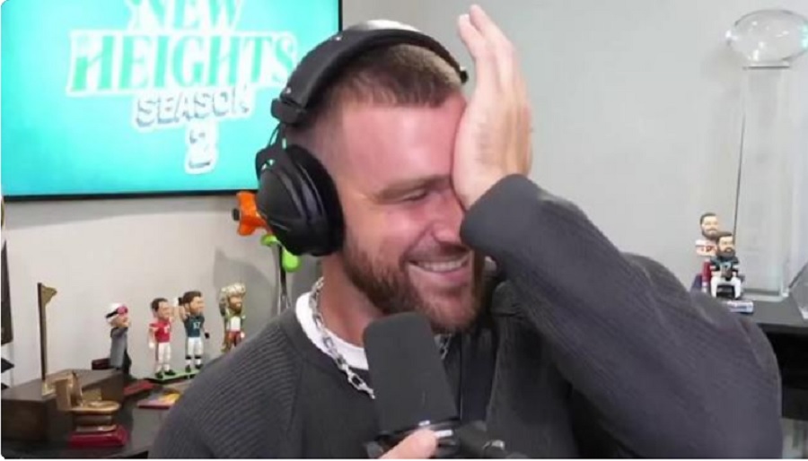 travi kelce laugh