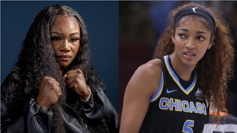 Claressa Shields and angel reese