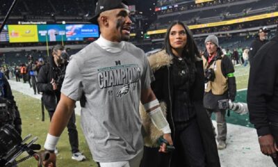 jalenhurts and wife